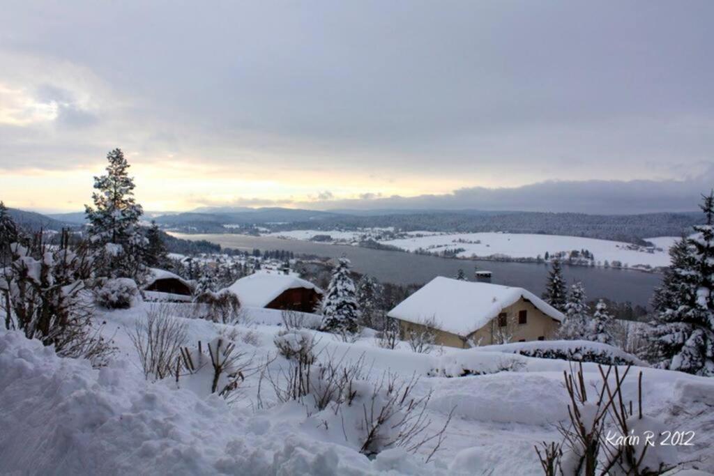 Ancienne Ferme Comtoise 4 Etoiles, 11 Personnes Lac St-Point/Mont D'Or Montperreux Luaran gambar